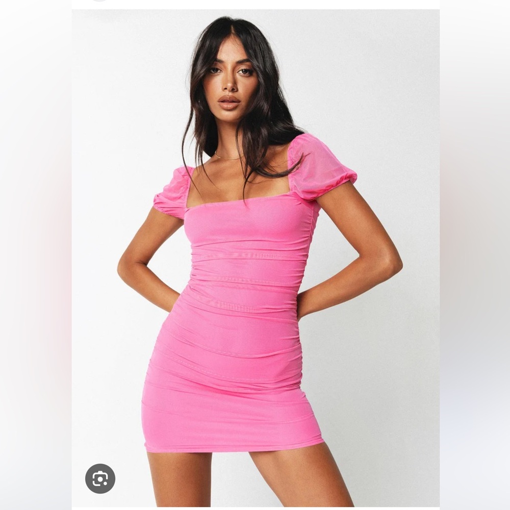 Princess Polly Pink Mini Dress, Size 2